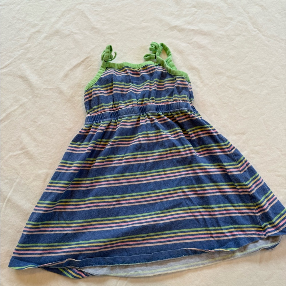 Old Navy Kids Dress with Blue and Green Stripes